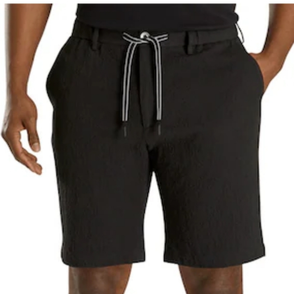 Footjoy x Todd Snyder Colab Black Weekender Golf Short Medium Size